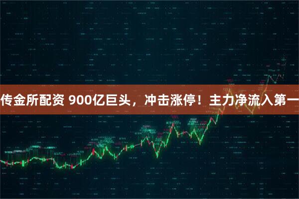 传金所配资 900亿巨头,冲击涨停!主力净流入第一